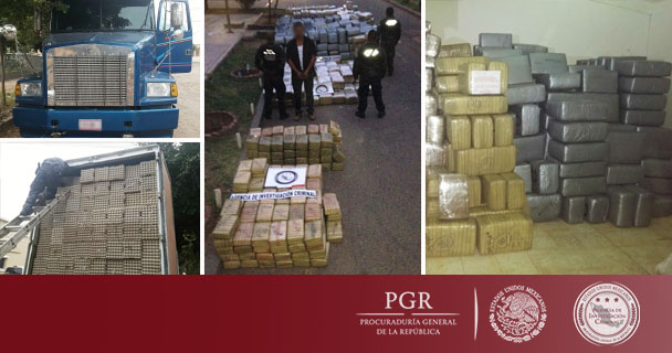Aseguran casi 5 toneladas de marihuana en Navojoa