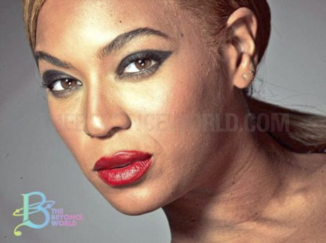 Filtran fotos de Beyoncé sin retoque