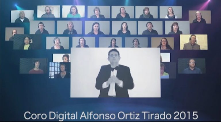 Coro Digital Ortiz Tirado 2015 reunió a 115 voces a través de Internet