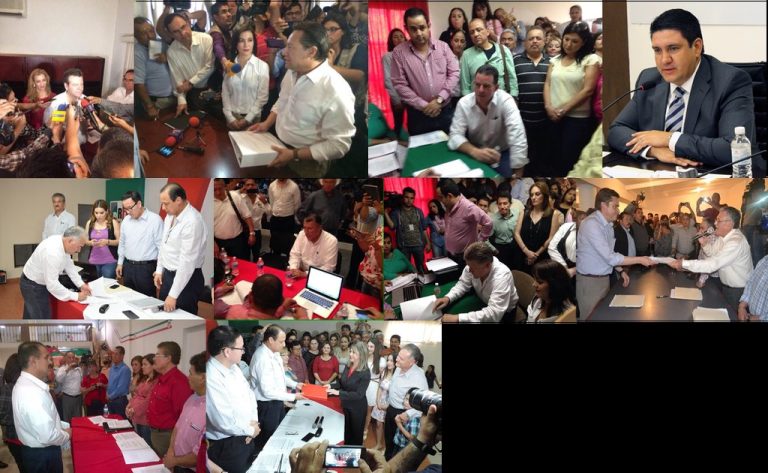 Lluvia de precandidatos en el PRI; al PAN se le cae la alianza con el PRD