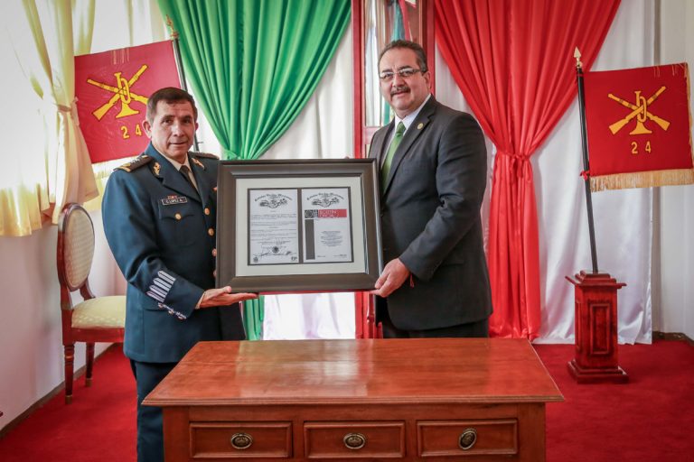 Reconoce Congreso del Estado al Ejército Mexicano por CII aniversario