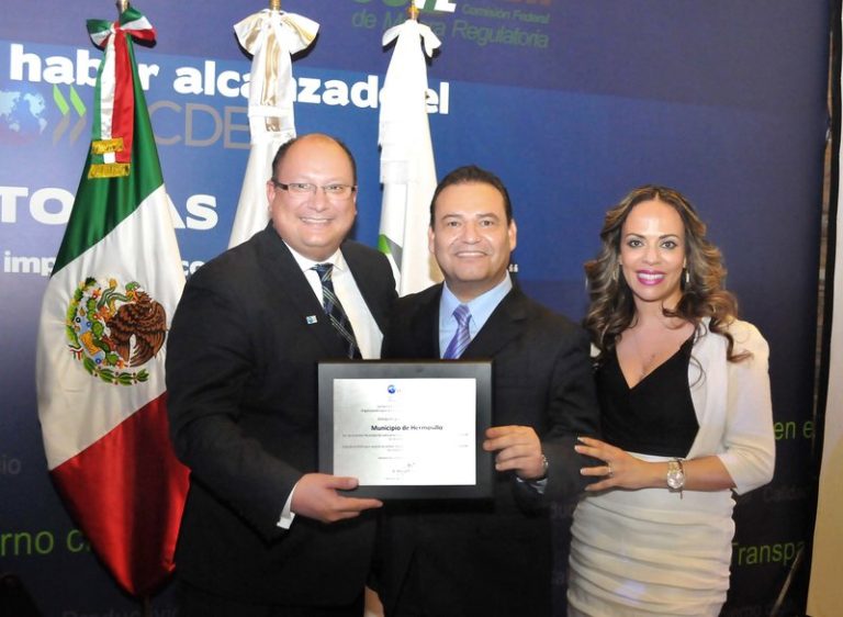 Entrega OCDE reconocimiento a Hermosillo