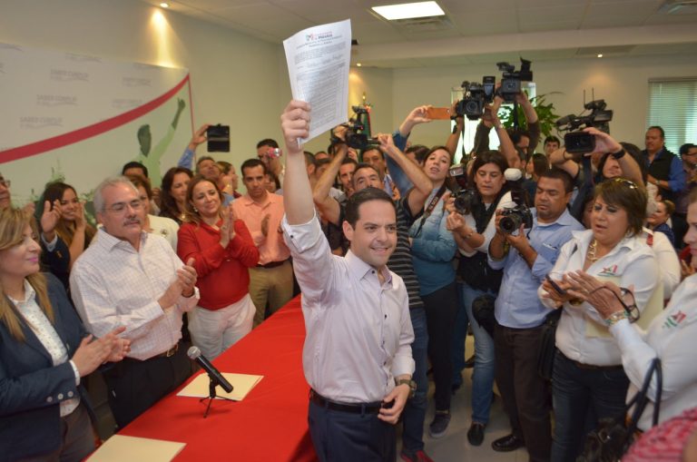 Registra PRI aspirantes a alcaldías con más de 100 mil habitantes