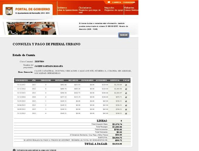 Los terrenos de Javier Gándara que adquirió cuando fue alcalde