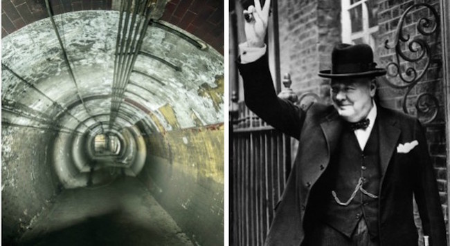 Alquilan estación de metro de Londres que fue búnker de Churchill