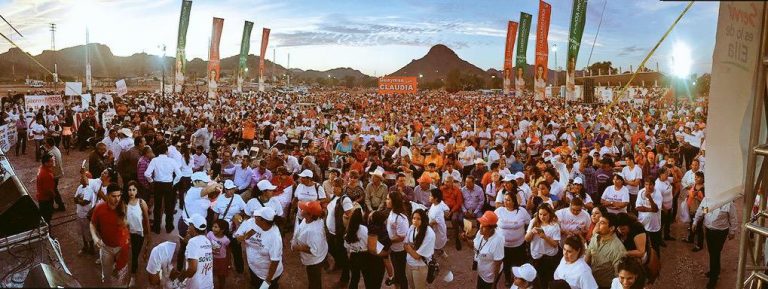 Claudia en Guaymas: prueba superada. Mañana va al Río Sonora