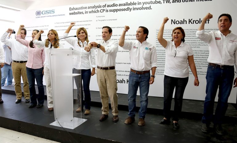 Montaje supuesta llamada que usa Javier Gándara para atacar a Claudia Pavlovich: Peritos