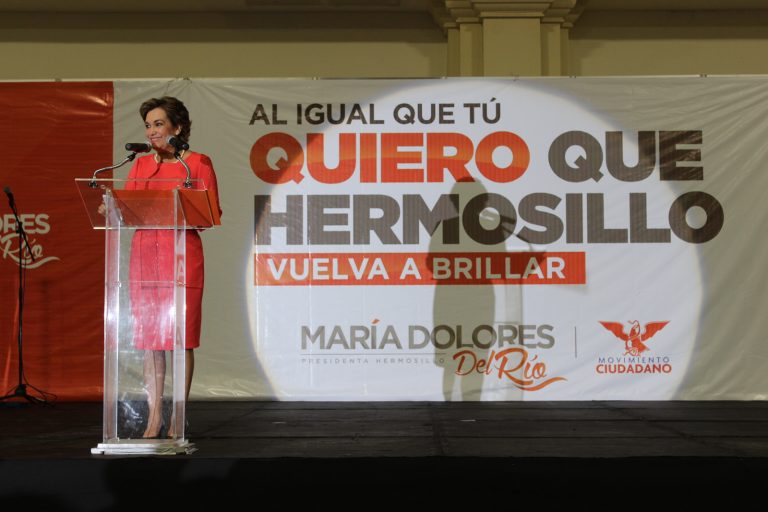 Presenta María Dolores Del Río las propuestas ciudadanas en siete ejes