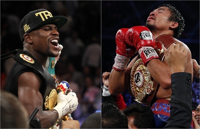 Mayweather y Pacquiao ultiman detalles para su combate