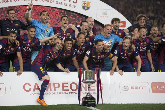 Barcelona gana la Copa del Rey al vencer con dos goles