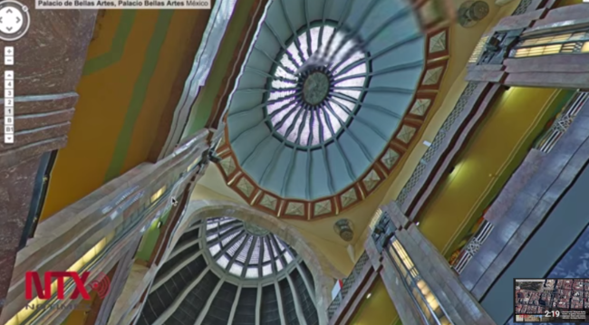 Lanzan recorrido virtual del Palacio de Bellas Artes #video