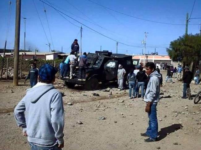 Se registra enfrentamiento en San Quintín; reportan tres jornaleros muertos