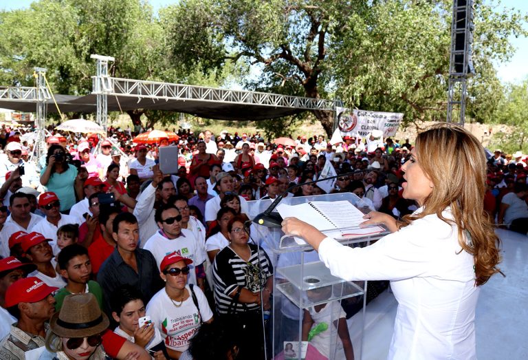 Vamos por un verdadero cambio en comunidades rurales e indígenas: Claudia Pavlovich