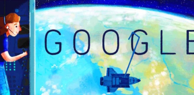 Google rinde tributo a Sally Ride, primer mujer estadounidense que viajó al espacio
