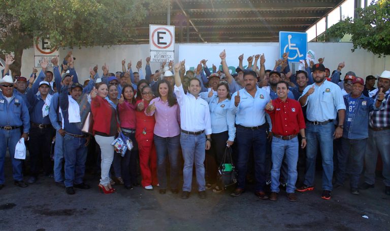 Maloro Acosta es el cambio que necesita Hermosillo: Trabajadores Municipales