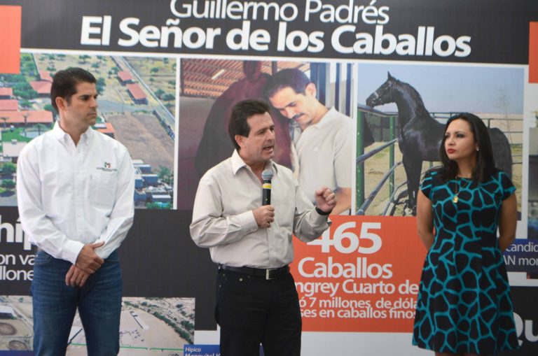 Es Padrés dueño de hípicos y lujosa casa de descanso: PRI