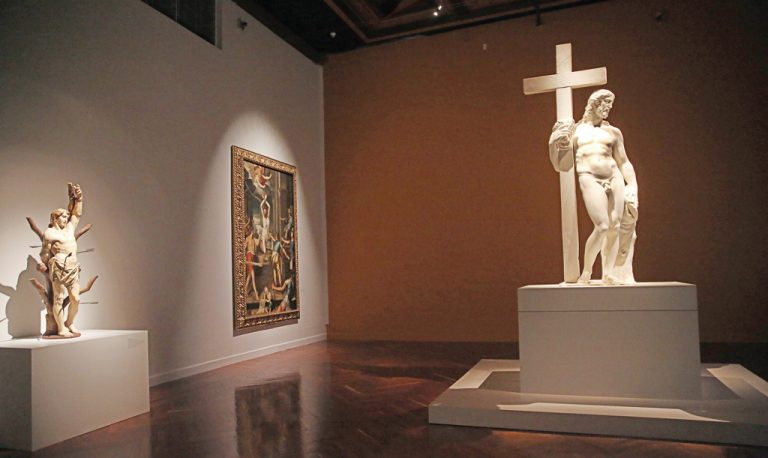 Miguel Ángel y Da Vinci, en Bellas Artes