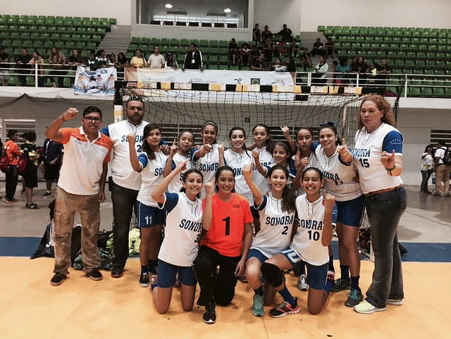 Sonora gana 2 oros en handball