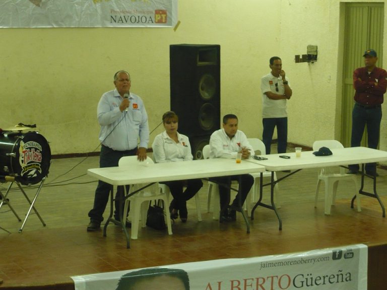 El candidato Moreno Berry retoma sus actividades