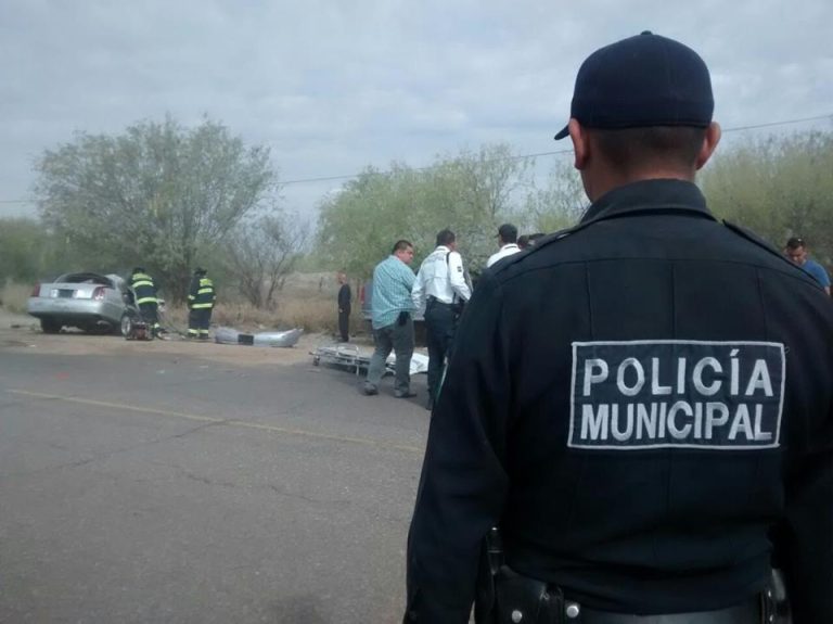 Choque en la carretera a Kino deja a 2 personas muertas