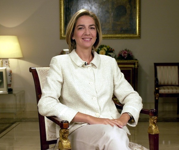 Rey de España retira título de duquesa a infanta Cristina