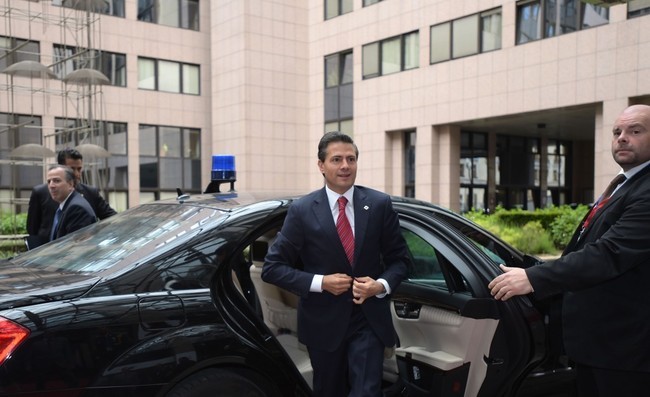 Llega Peña Nieto a Italia en visita oficial