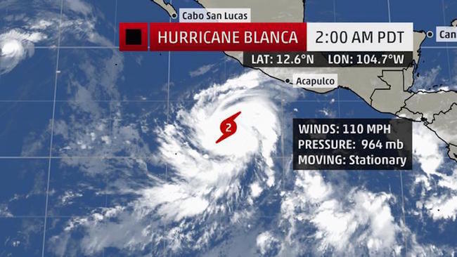 Prevén que huracán Blanca se dirija al noroeste del Pacífico
