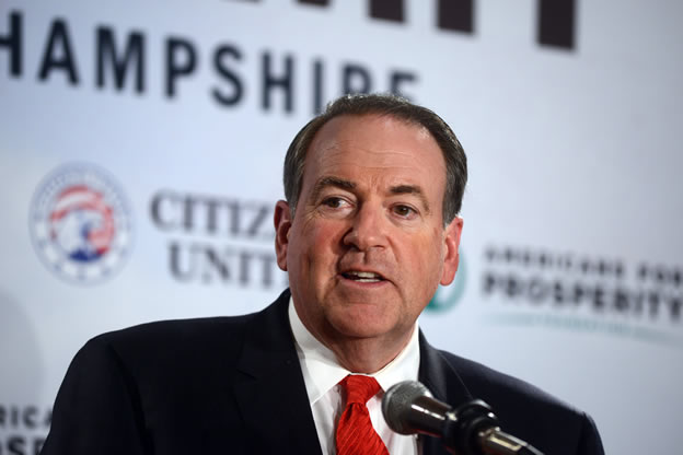 Exgobernador del estado de Arkansas (1996-1999), ministro bautista y expresentador de Fox News, es la segunda vez que Huckabee realiza una campaña para la candidatura presidencial del Partido Republicano.
