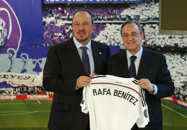 Rafa Benitez, nuevo técnico del Real Madrid
