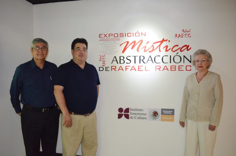 Rafael Rabec, presente con su Mística abstracción en Sonora