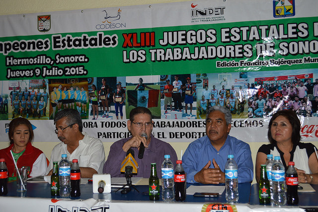 Sonora preparado para nacional del deporte de los trebajadores