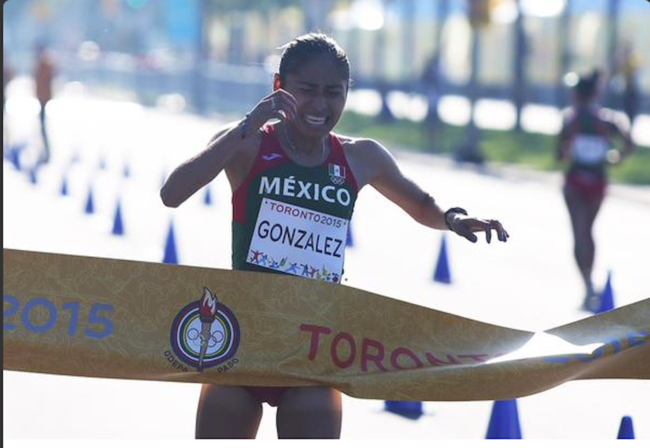 Gana oro Guadalupe González en caminata y establece récord panamericano