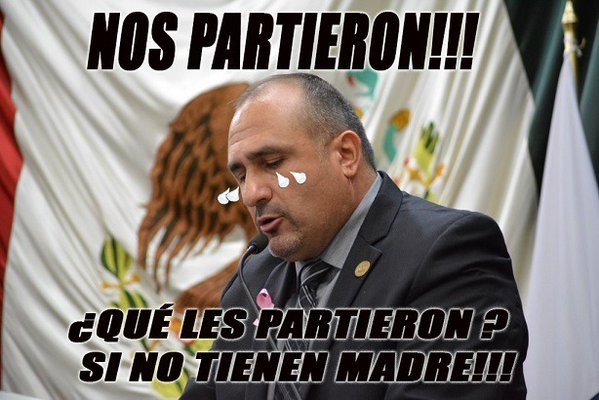 ¡Nos partieron!