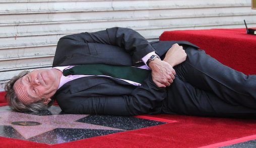 Hugh Laurie devela su estrella en Hollywood