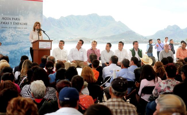Agua para Guaymas, Empalme y Hermosillo