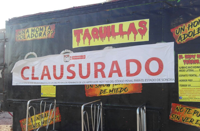 ¡Qué horror!
