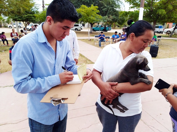 Lleva PAN Hermosillo Jornada de Salud Animal a El Saucito