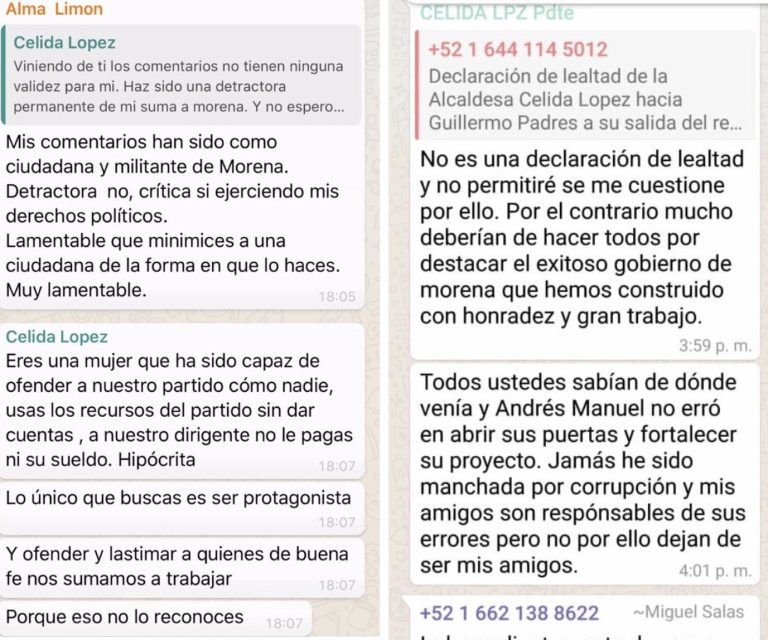 Morena, Padrés, la ruptura