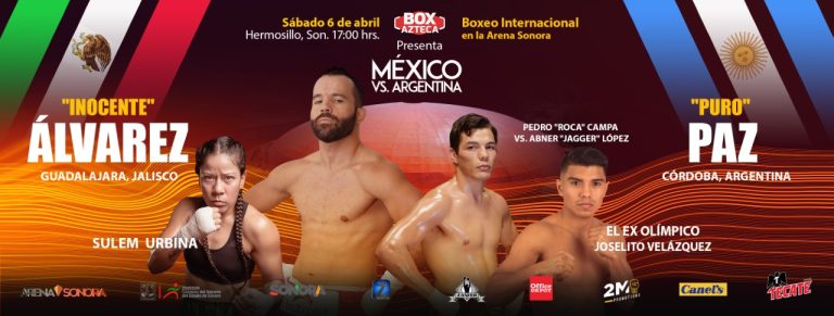 Box Azteca llegará a la Arena Sonora