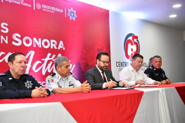 Firman convenio Cofetur y SSP para implementación de programa #PolicíasEnSonoraConActitur