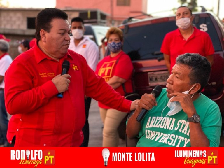 ”Soy un político de hechos” Rodolfo Lizárraga.