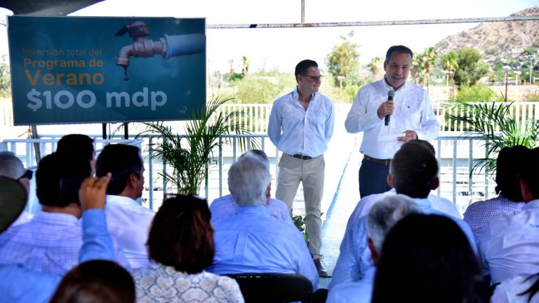 Antonio Astiazarán garantiza abasto de agua este verano