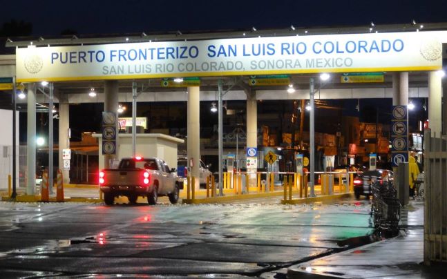 Le meten gol a Militares y a Guardia Nacional en aduana de San Luis Río Colorado