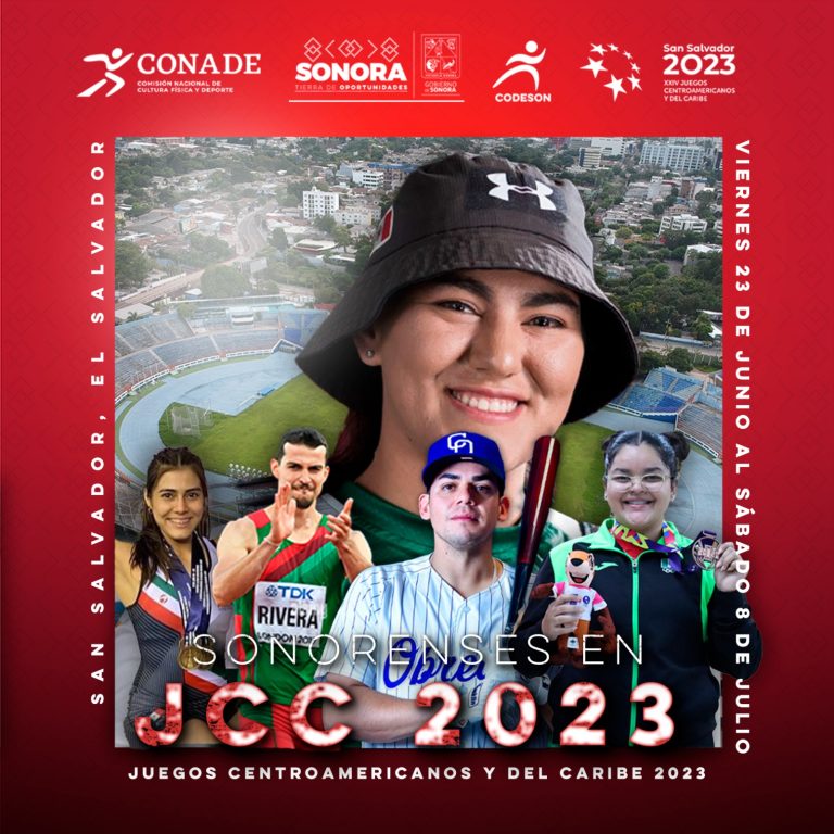Completa delegación sonorense 32 atletas para Juegos Centroamericanos y del Caribe