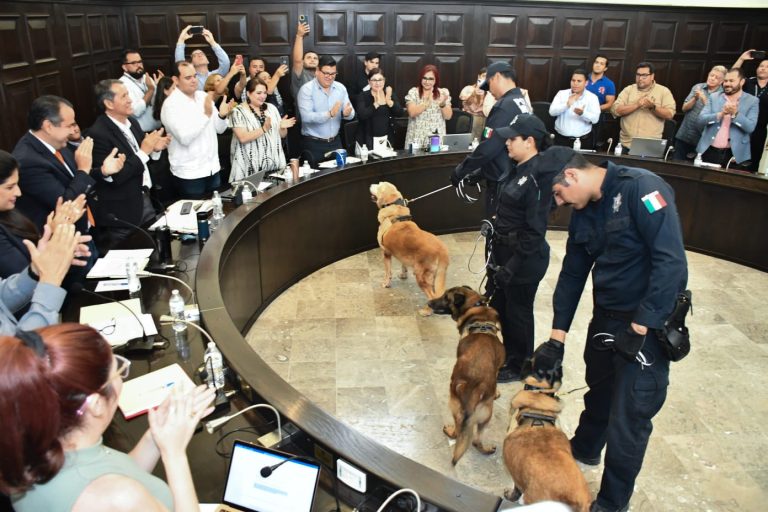 Tendrán agentes caninos retirados un hogar y cuidados necesarios