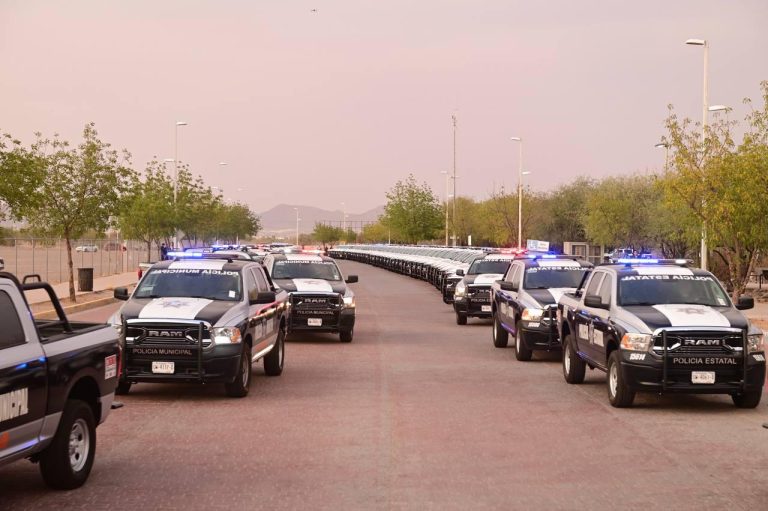 Entrega Gobierno de Sonora 131 patrullas a Policía Estatal y municipios