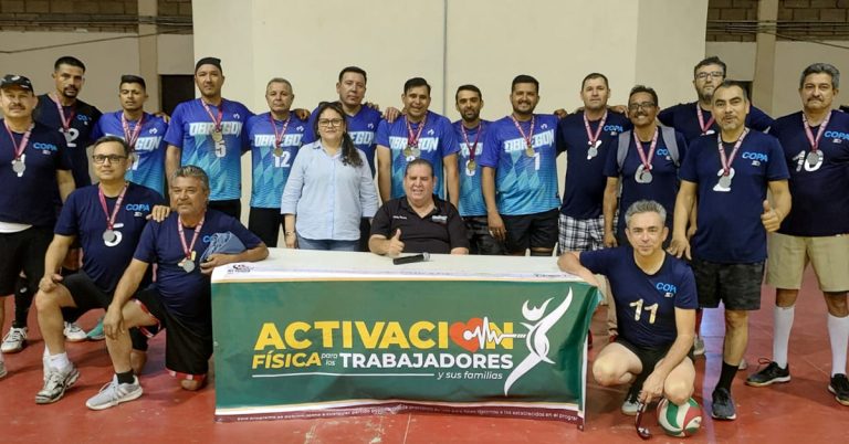 Surgen campeones de volibol de los 51 juegos estatales de los trabajadores
