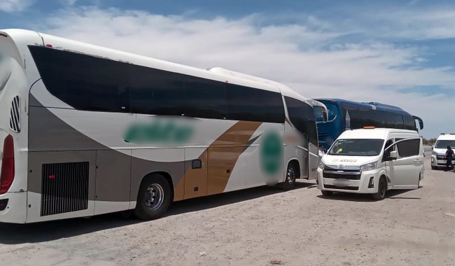 Aseguran en Sonora a 191 migrantes de 18 nacionalidades; iban en autobuses