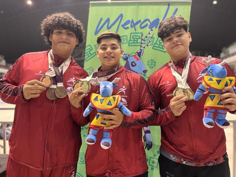 Cosechan atletas sonorenses 17 preseas en jornada de Nacionales Conade