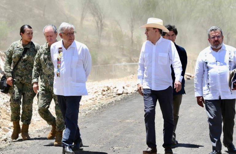 AMLO más obras que palabras en Sonora